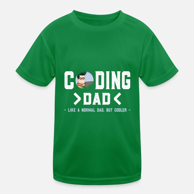 Coding Softwareentwickler Computer Dad Kinder Funktions-T-Shirt