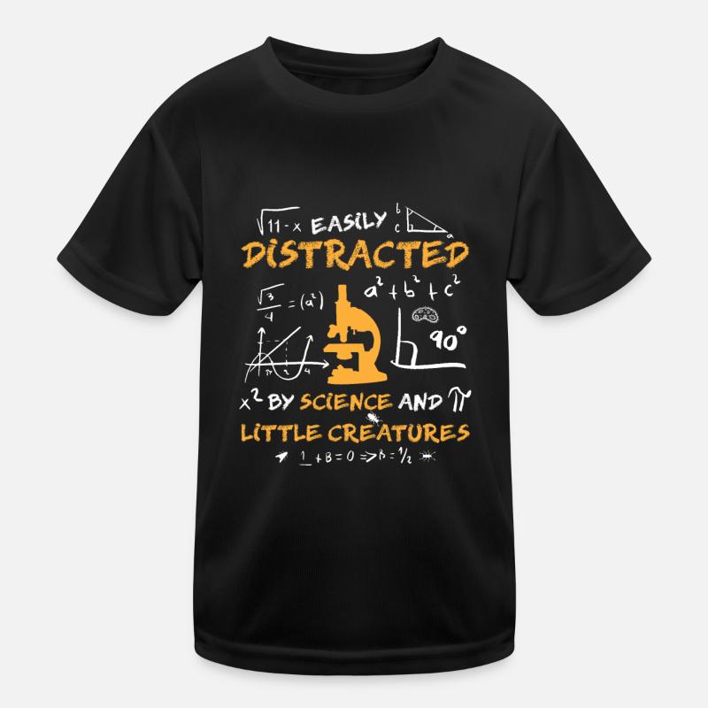 Microbiology Biology Microscopes Scientists Kids Functional T-Shirt