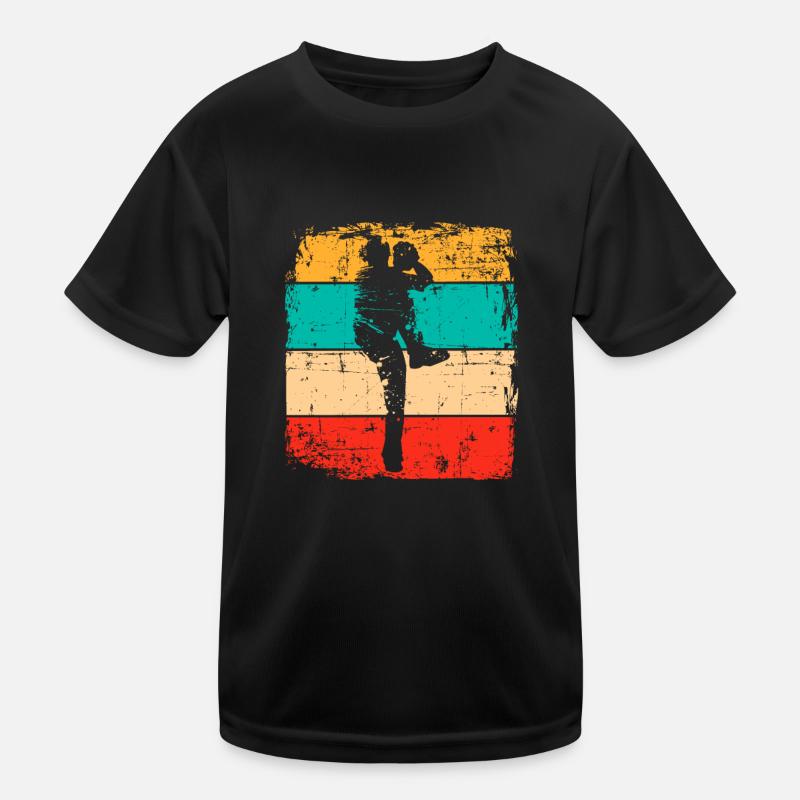 Base-ball vintage lanceur T-shirt sport Enfant