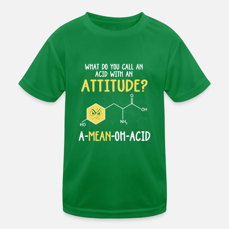 Qu’appelez-vous un acide avec un problème d’attitude! T-shirt sport Enfant