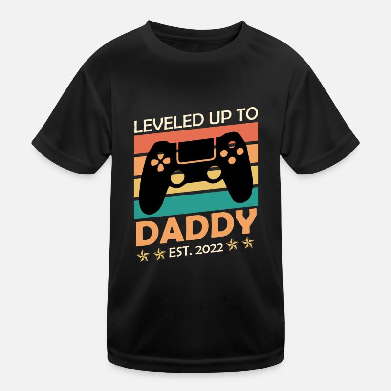 Dad-to-be 2022 Father's Day Father 2022 Kids Functional T-Shirt