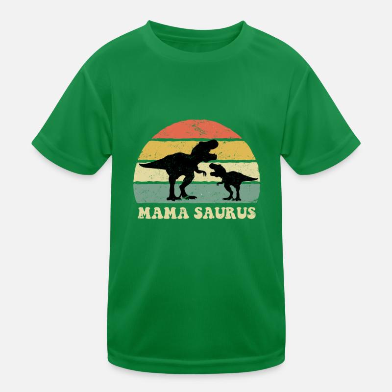 Maman Saurus Mère en devenir 2022 Grossesse T-shirt sport Enfant
