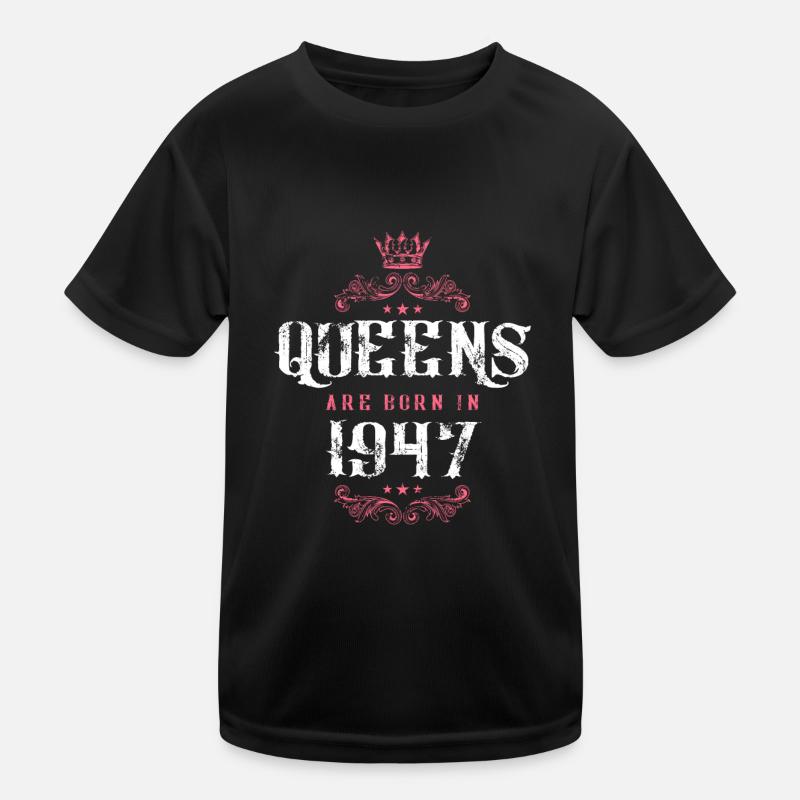 born in 1947 Kids Functional T-Shirt