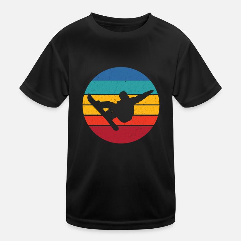 Snowboard T-shirt sport Enfant