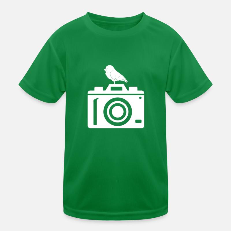 Observation des oiseaux Birding Bird Camera T-shirt sport Enfant