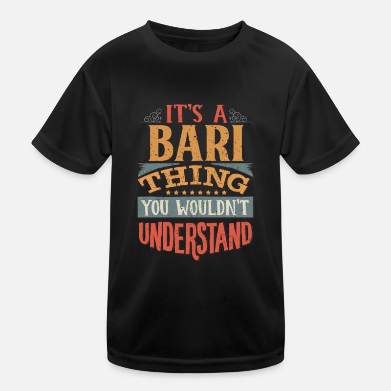 C’est une chose Bari que vous ne comprendriez pas - Bari T-shirt sport Enfant