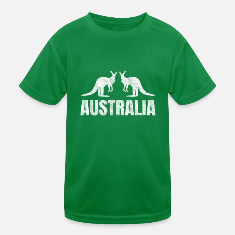 Australia Kids Functional T-Shirt