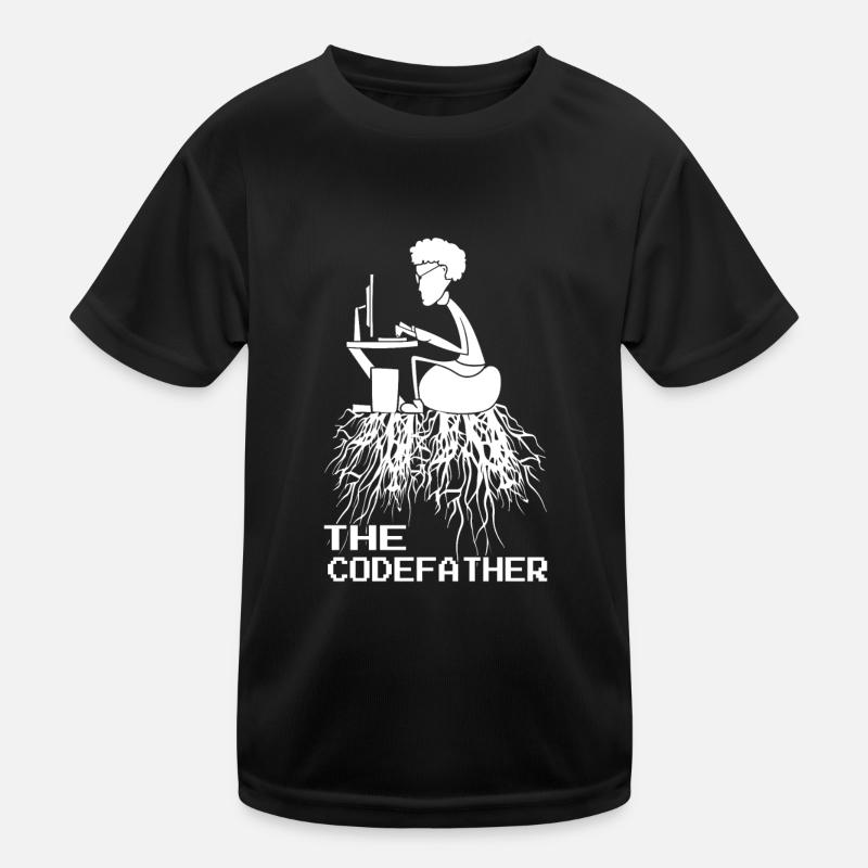 Codefather Informatiker - Programmeur informatique T-shirt sport Enfant