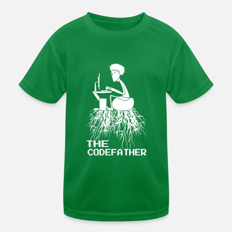 Codefather Informatiker - Computer Programmierer Kinder Funktions-T-Shirt