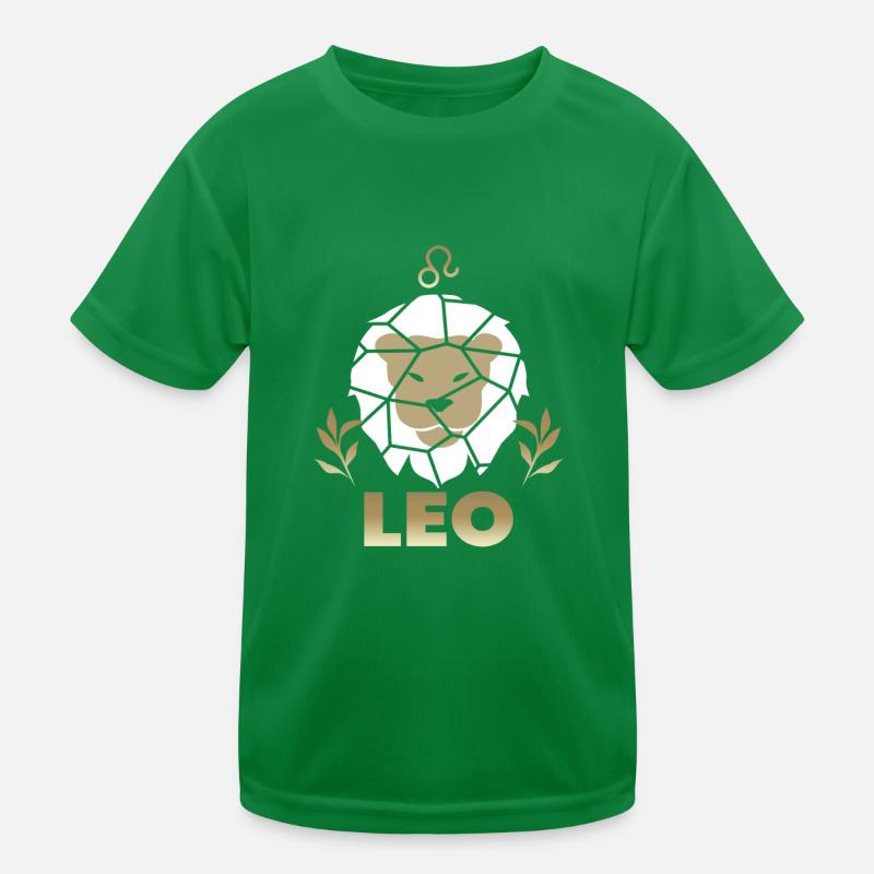 Leo-Status Kinder Funktions-T-Shirt