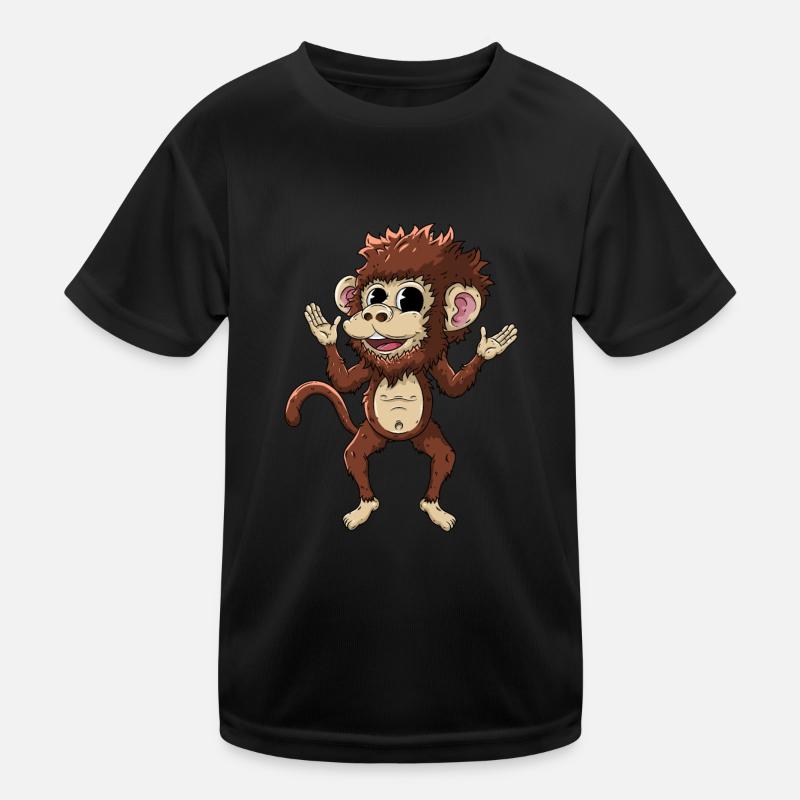 Affe Kinder Funktions-T-Shirt