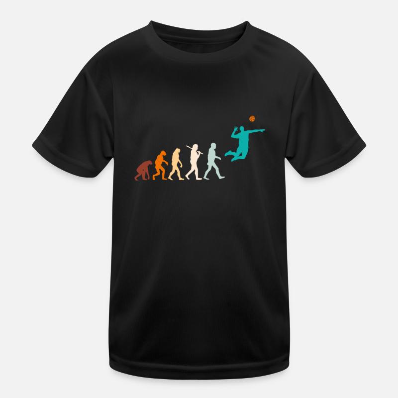Volleyball serve Evolution Volleyball Kids Functional T-Shirt