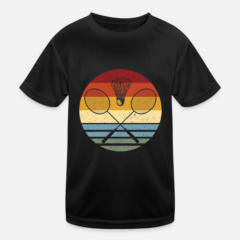 Badminton Racket Badminton Badminton Kids Functional T-Shirt