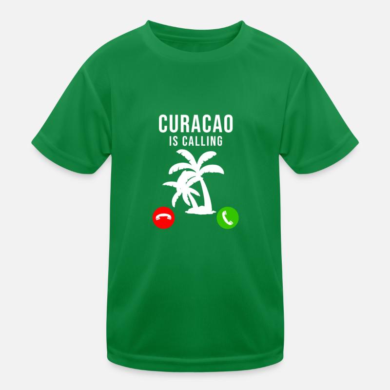 Curacao Kids Functional T-Shirt