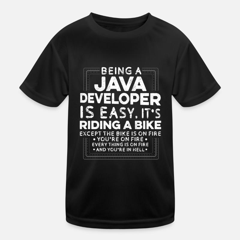 Java Developer Kinder Funktions-T-Shirt