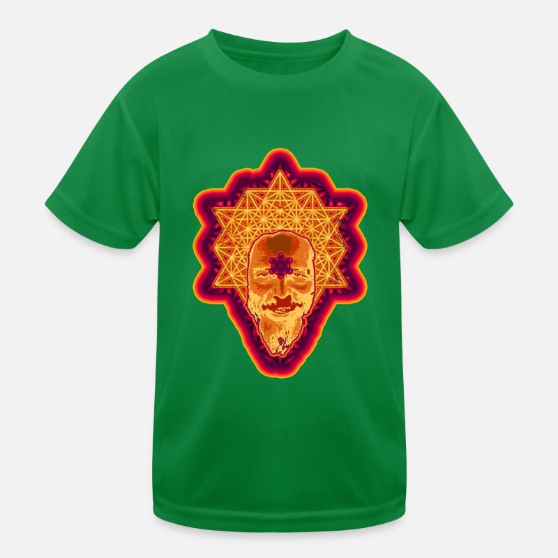 Alan Watts Géométrie Sacrée Métatron Cube T-shirt sport Enfant