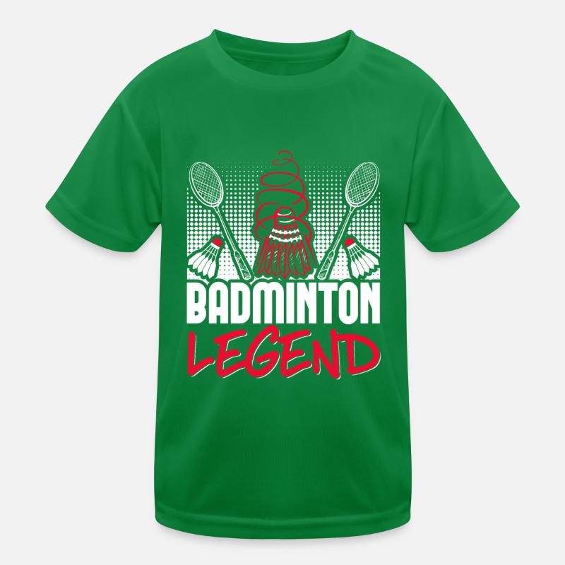 Badminton Badminton Evolution Badminton Player Kids Functional T-Shirt