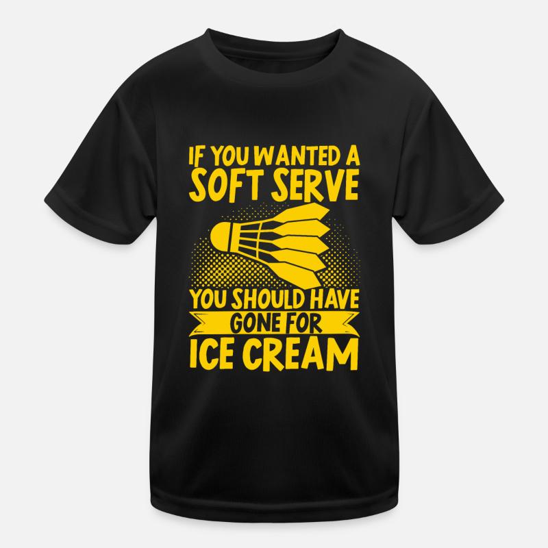 Badminton Badminton Evolution Badminton Player Kids Functional T-Shirt