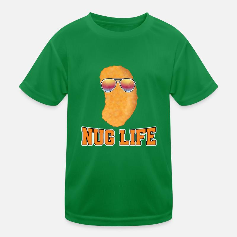 Chicken Nugget Kinder Funktions-T-Shirt