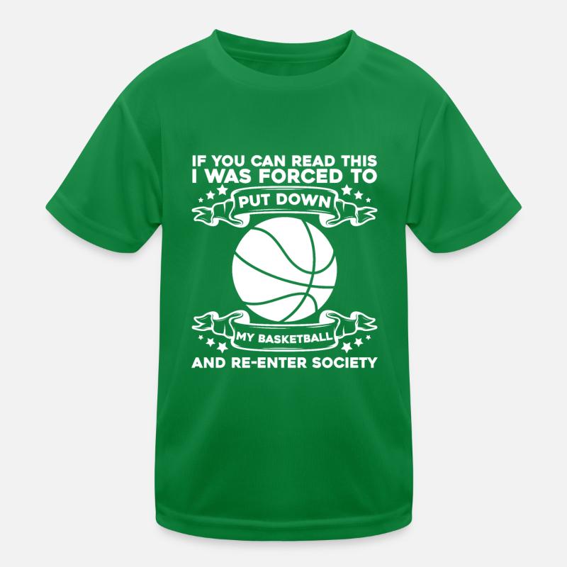 Basketteur de basket-ball T-shirt sport Enfant