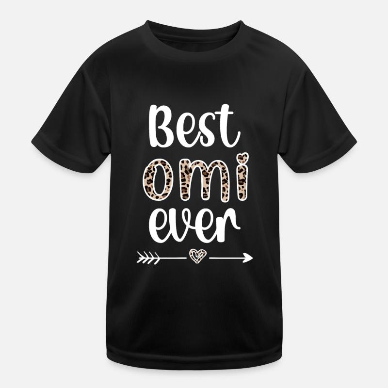 Beste Omi Oma Muttertag Geschenk Omi Großmutter Kinder Funktions-T-Shirt