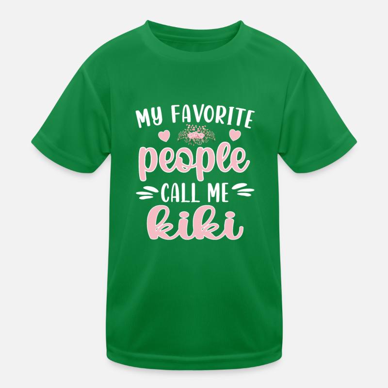 Kiki Oma Wertschätzung Muttertag Kiki Großmutter Kinder Funktions-T-Shirt