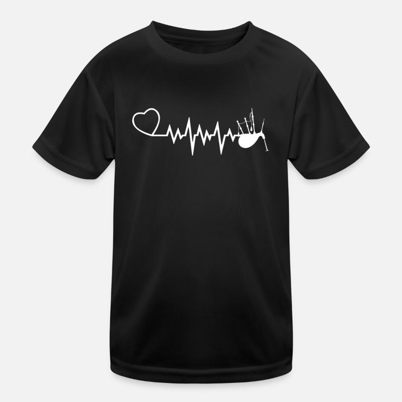 Dudelsack Kinder Funktions-T-Shirt