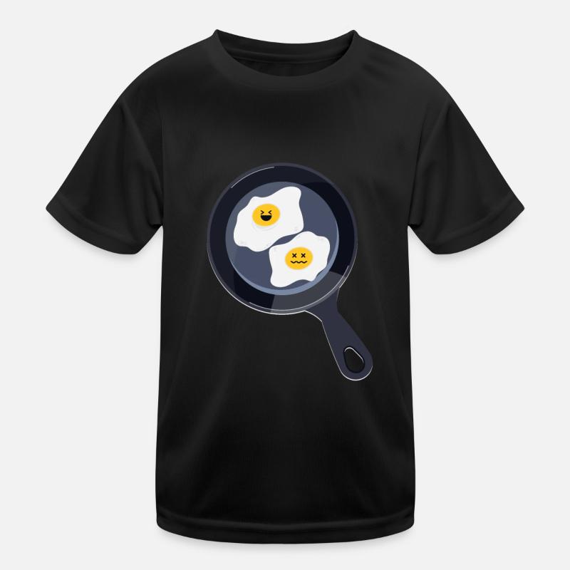 Œufs au plat T-shirt sport Enfant