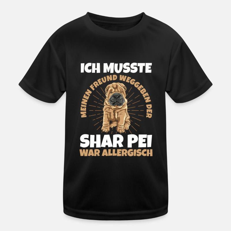 Shar Pei Hundebesitzer Hunde Kinder Funktions-T-Shirt