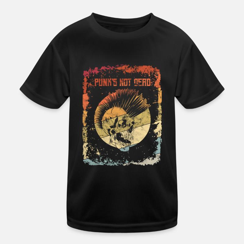 Punk's Not Dead Punk Rock Punker Kinder Funktions-T-Shirt