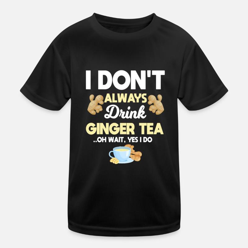 Ingwer Tee Kinder Funktions-T-Shirt