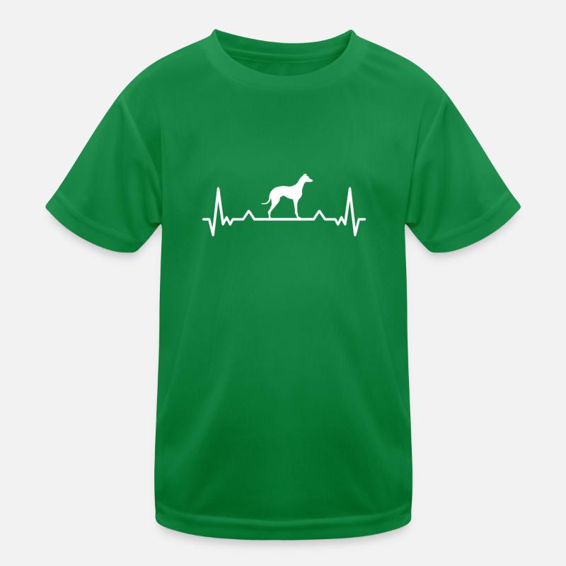 Galgo Espanol Heartbeat Lévrier espagnol T-shirt sport Enfant