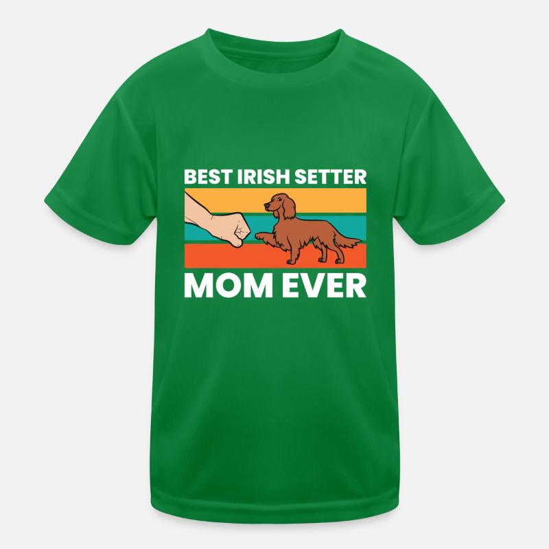 Irish Setter Hundehalterin Beste Irish Setter Kinder Funktions-T-Shirt