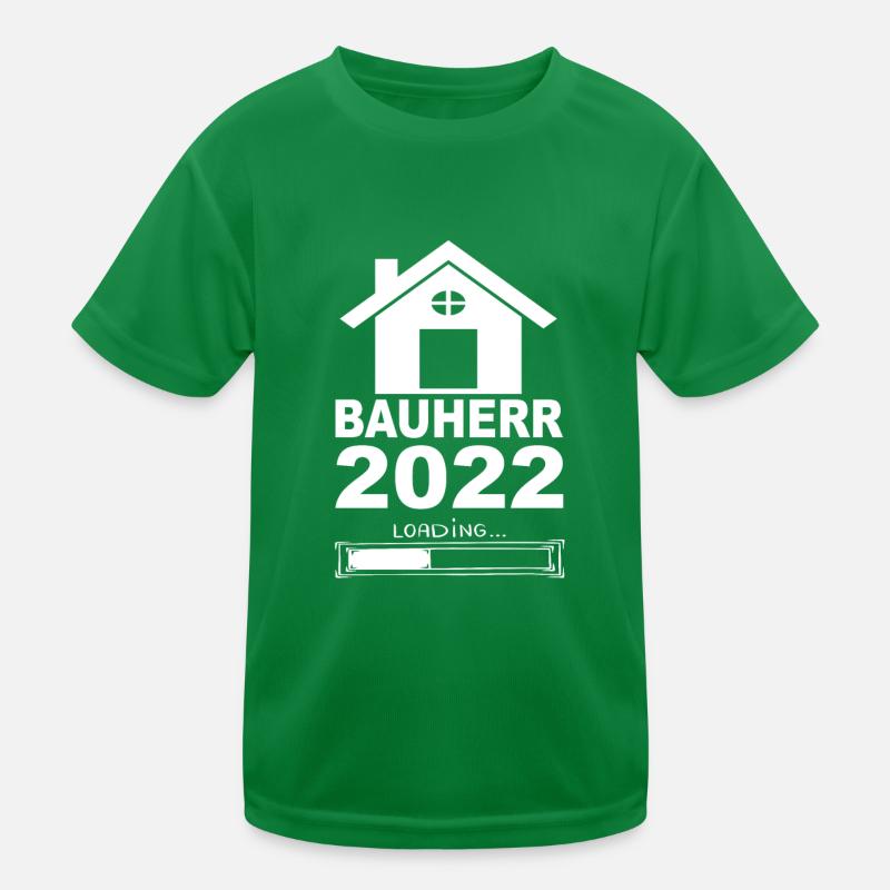 Bauherr 2022 Loading Kinder Funktions-T-Shirt