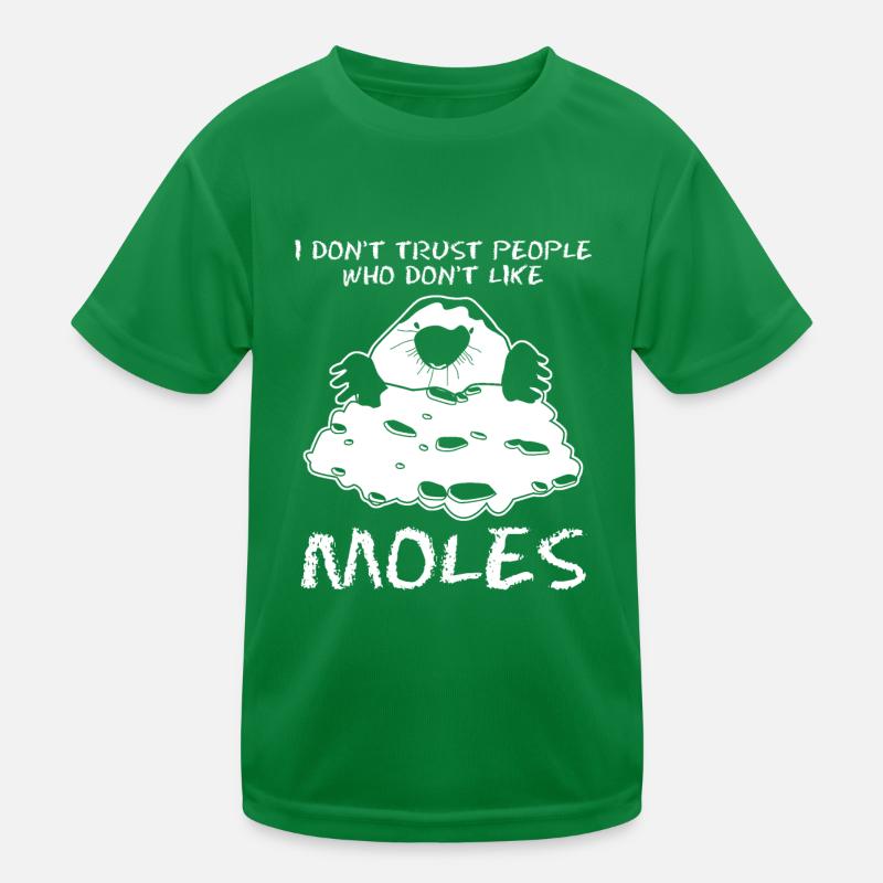 Maulwurf Maulwürfe Kinder Funktions-T-Shirt