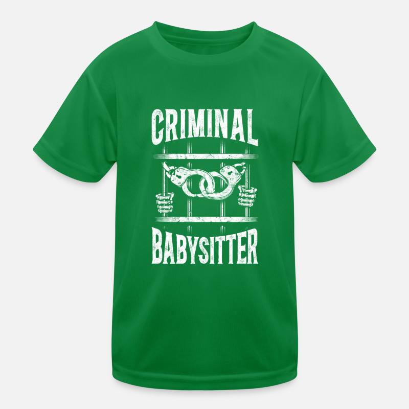 Correctional Officer Cuffs Kids Functional T-Shirt