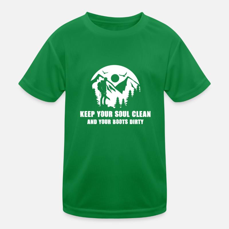 Wandern Kinder Funktions-T-Shirt