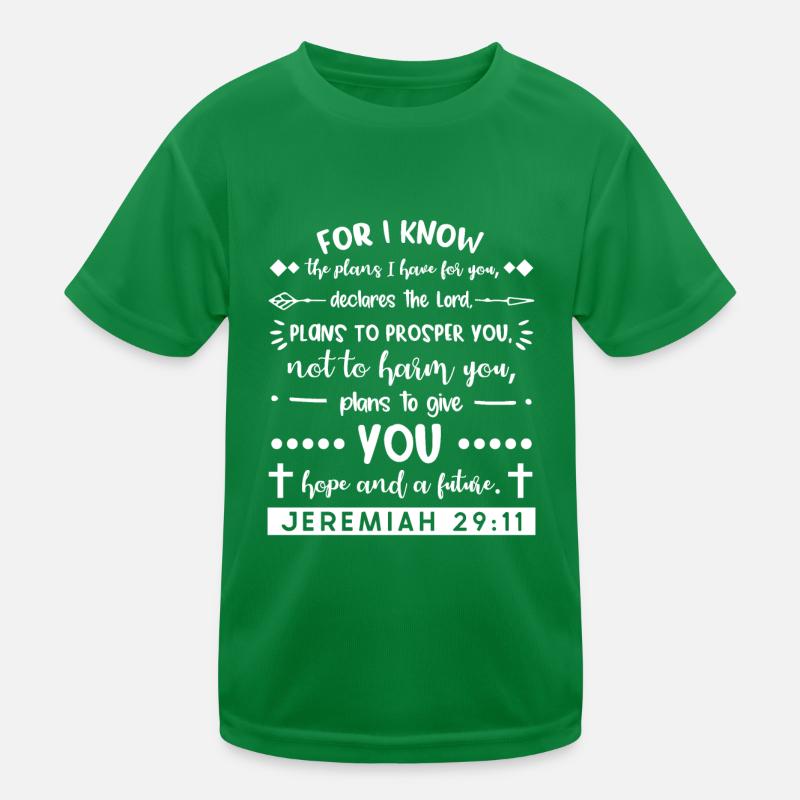 Christliche Geschenk Hoffnung Kinder Funktions-T-Shirt