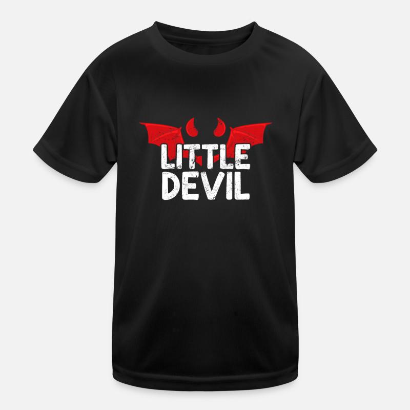 Little Devil Teufel Teufelchen Satan Kinder Funktions-T-Shirt