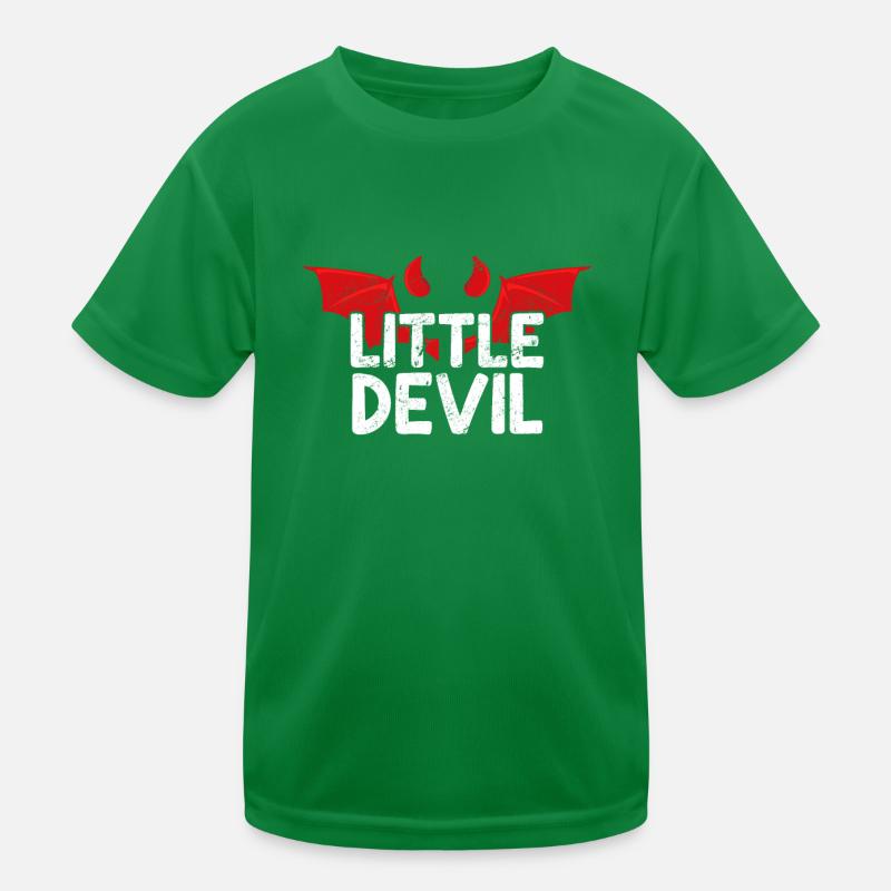 Little Devil Teufel Teufelchen Satan Kinder Funktions-T-Shirt