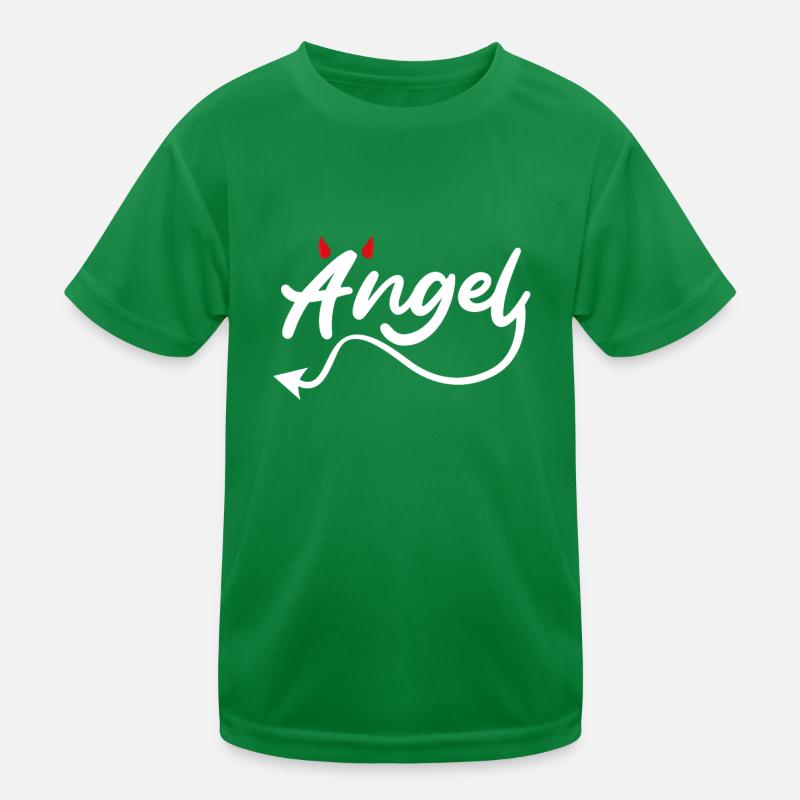Devil Devil Angel Kids Functional T-Shirt