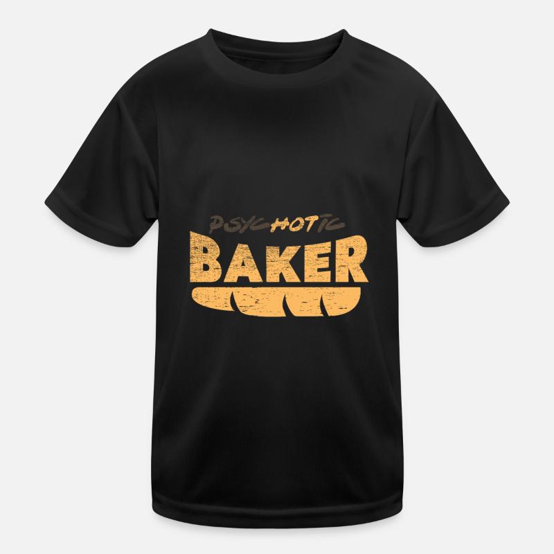 Bäcker Brot Backen Brötchen Bäckerei Kinder Funktions-T-Shirt