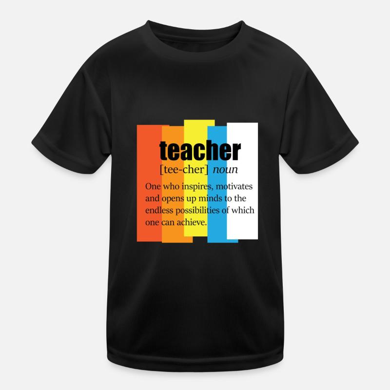 Influence de l’enseignant Formation des enseignants Enseignant de l’école T-shirt sport Enfant