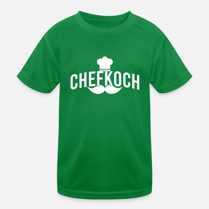Chefkoch Kinder Funktions-T-Shirt