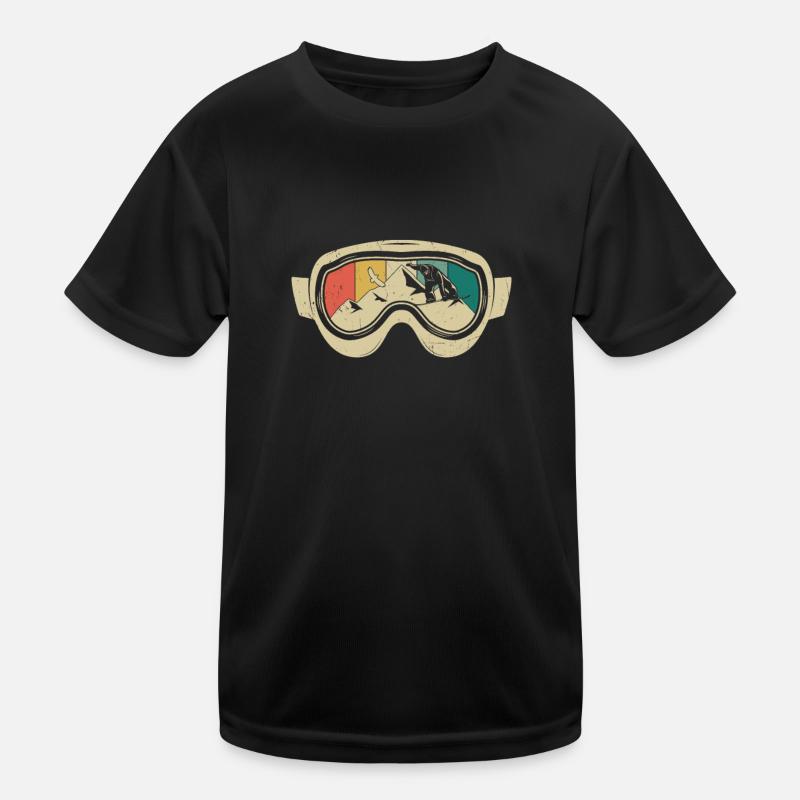 Snowboard Geschenke Kinder Funktions-T-Shirt