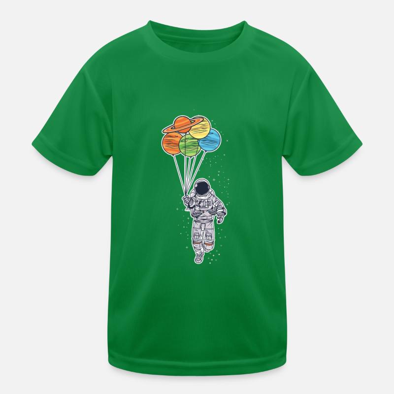 Astronaut Kids Functional T-Shirt