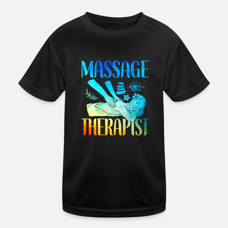 Licensed Massage Therapist Therapy Kids Functional T-Shirt