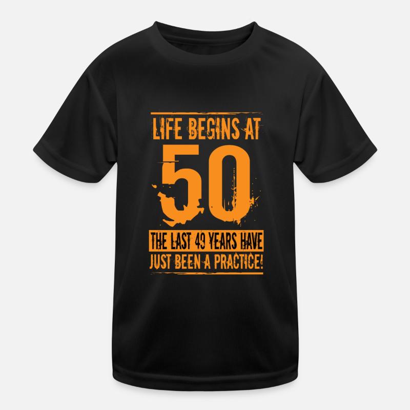 50 Geburtstag Kinder Funktions-T-Shirt