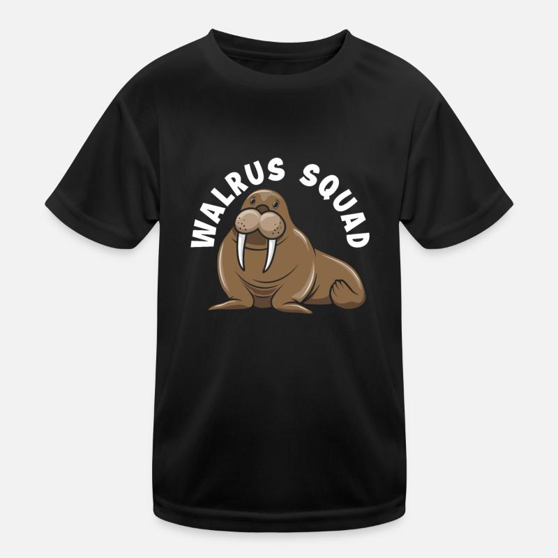 Team Walross Walrosse Walross Geschenk Kinder Funktions-T-Shirt