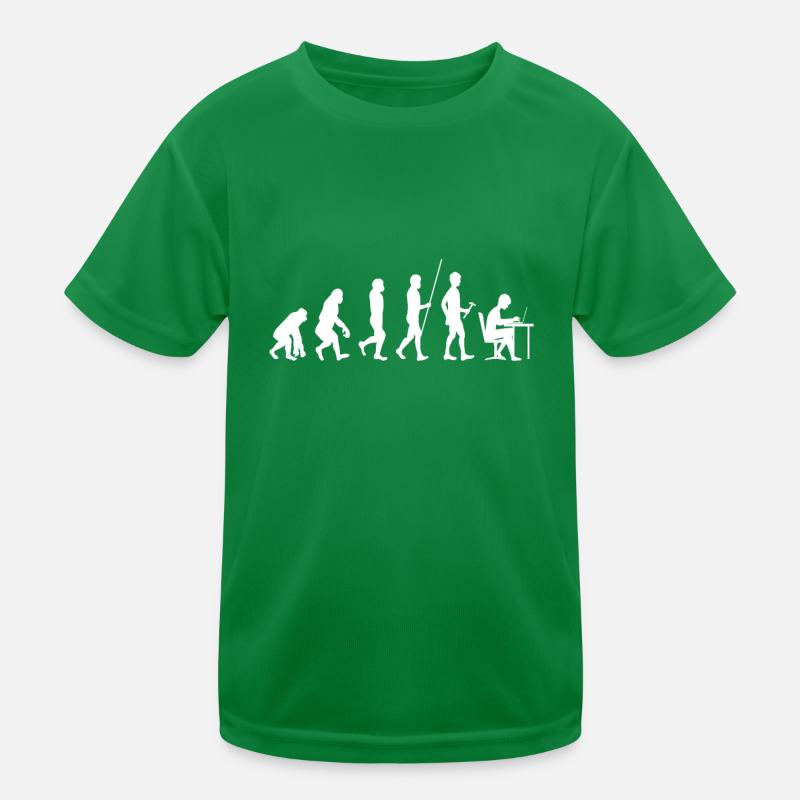 Home Office Evolution Büro Kinder Funktions-T-Shirt